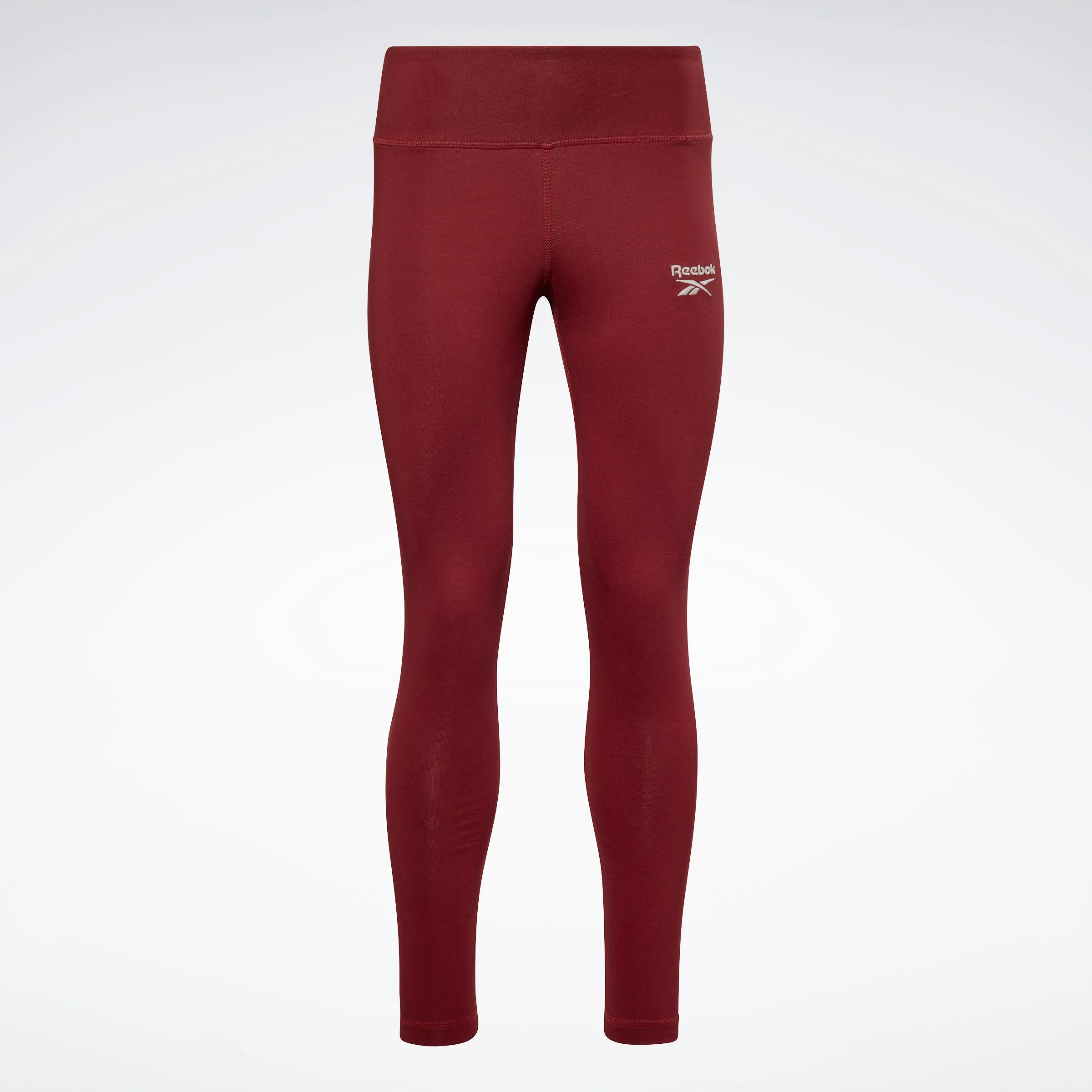 Reebok Apparel Women Reebok Identity Leggings Clabur/White