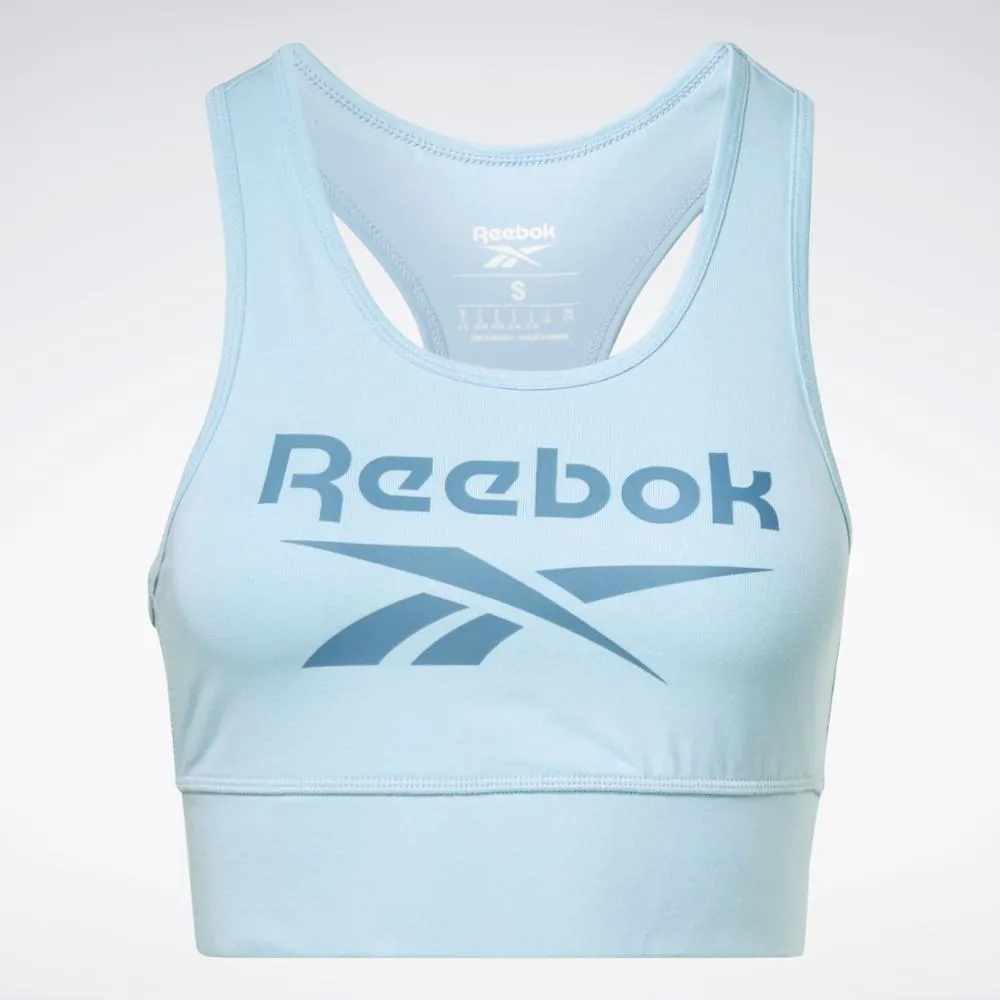 Reebok Apparel Women Reebok Identity Sports Bra BLUPEA