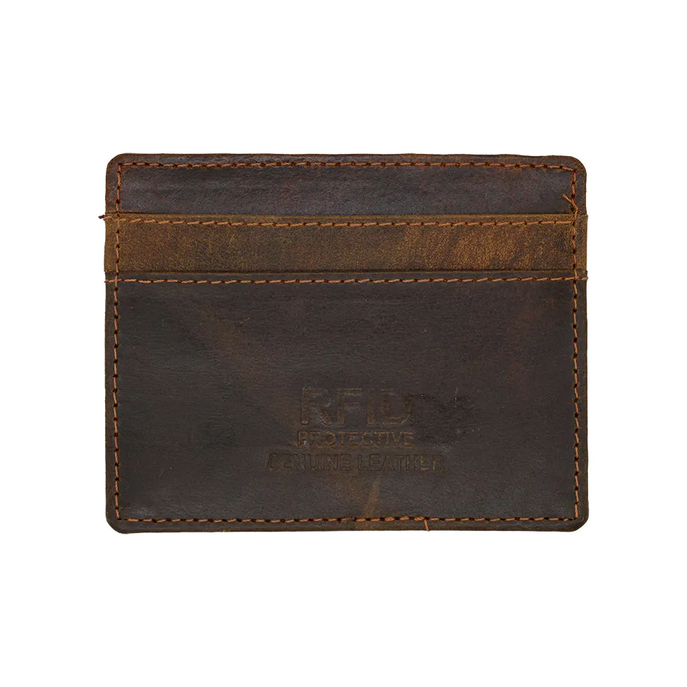 RFID Leather Cardholder