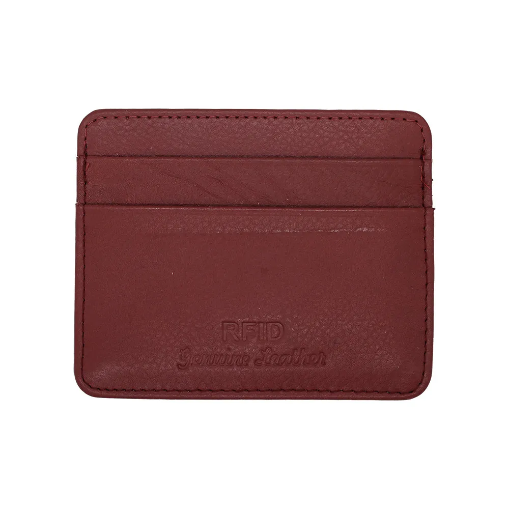 RFID Leather Cardholder