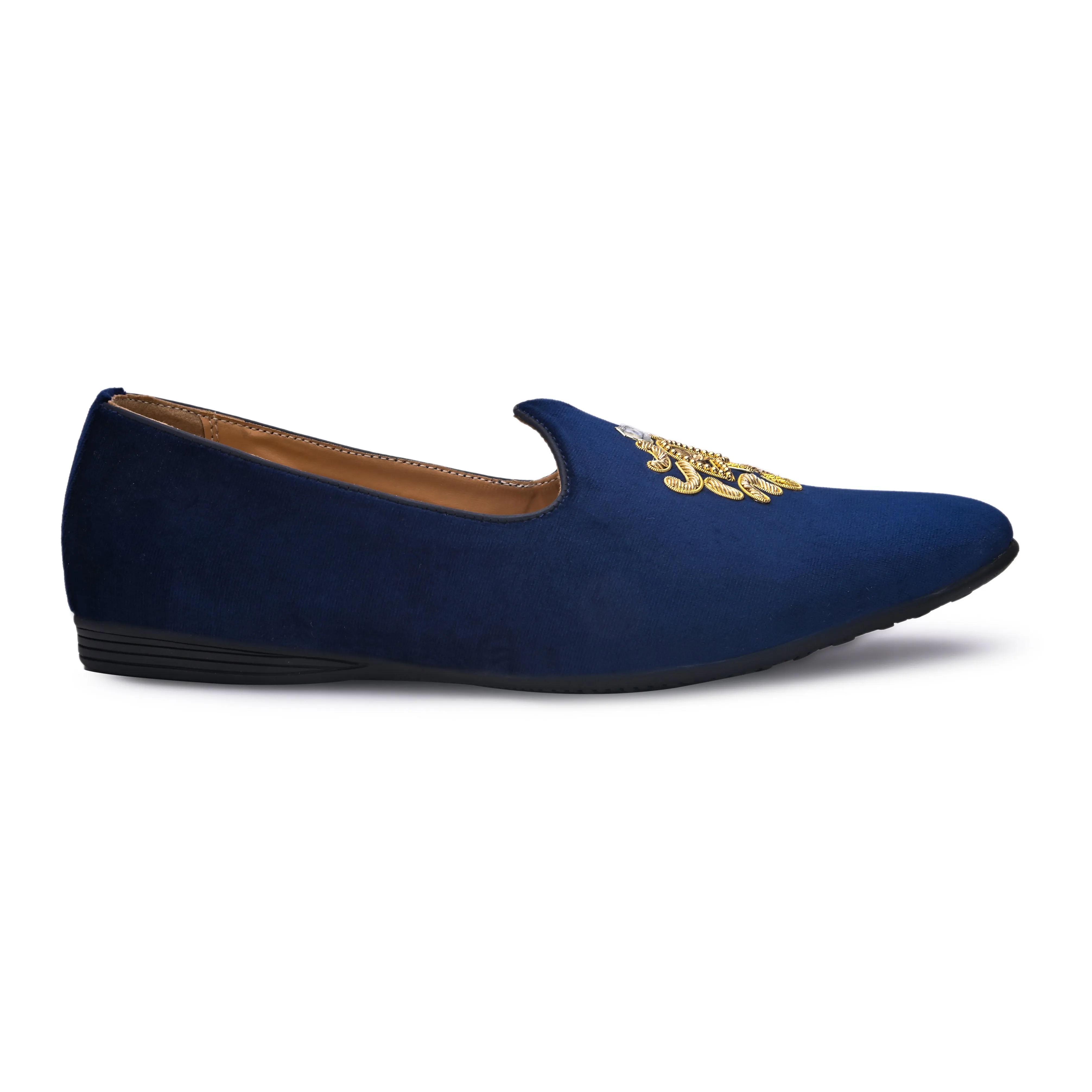 Royal Monarch Blue Slip-ons