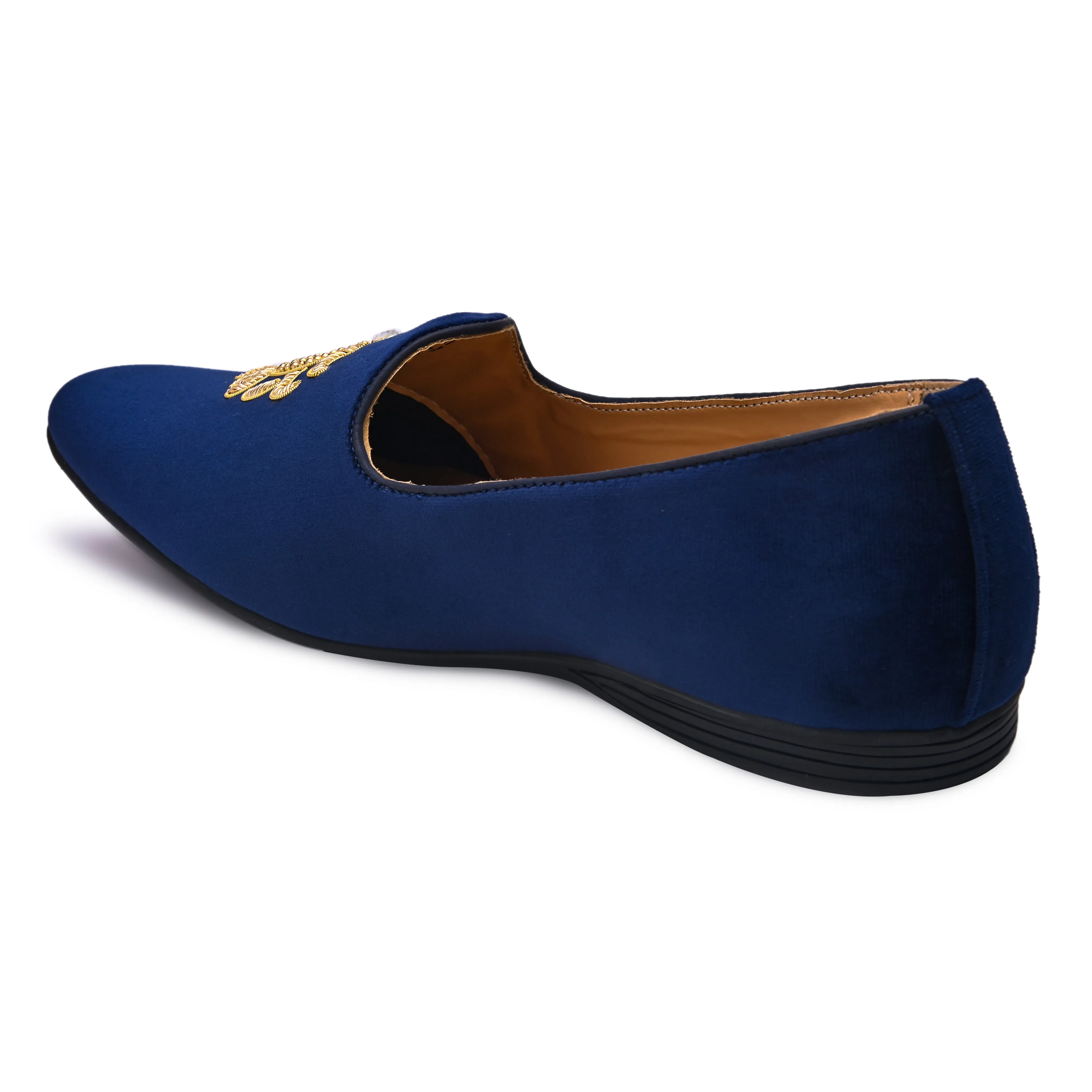 Royal Monarch Blue Slip-ons