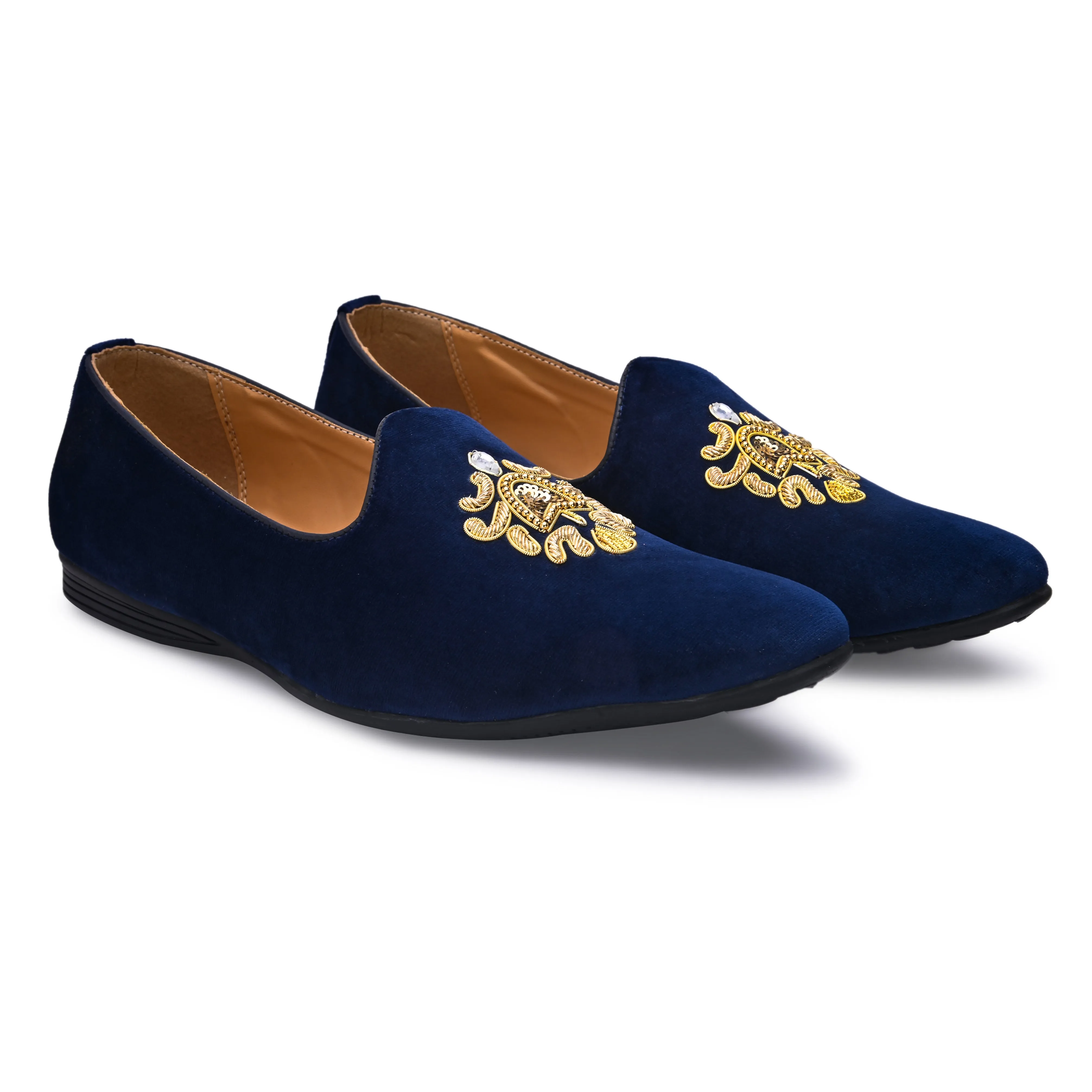 Royal Monarch Blue Slip-ons