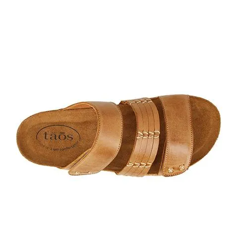 Taos Tremendous Slide Sandal (Women) - Tan