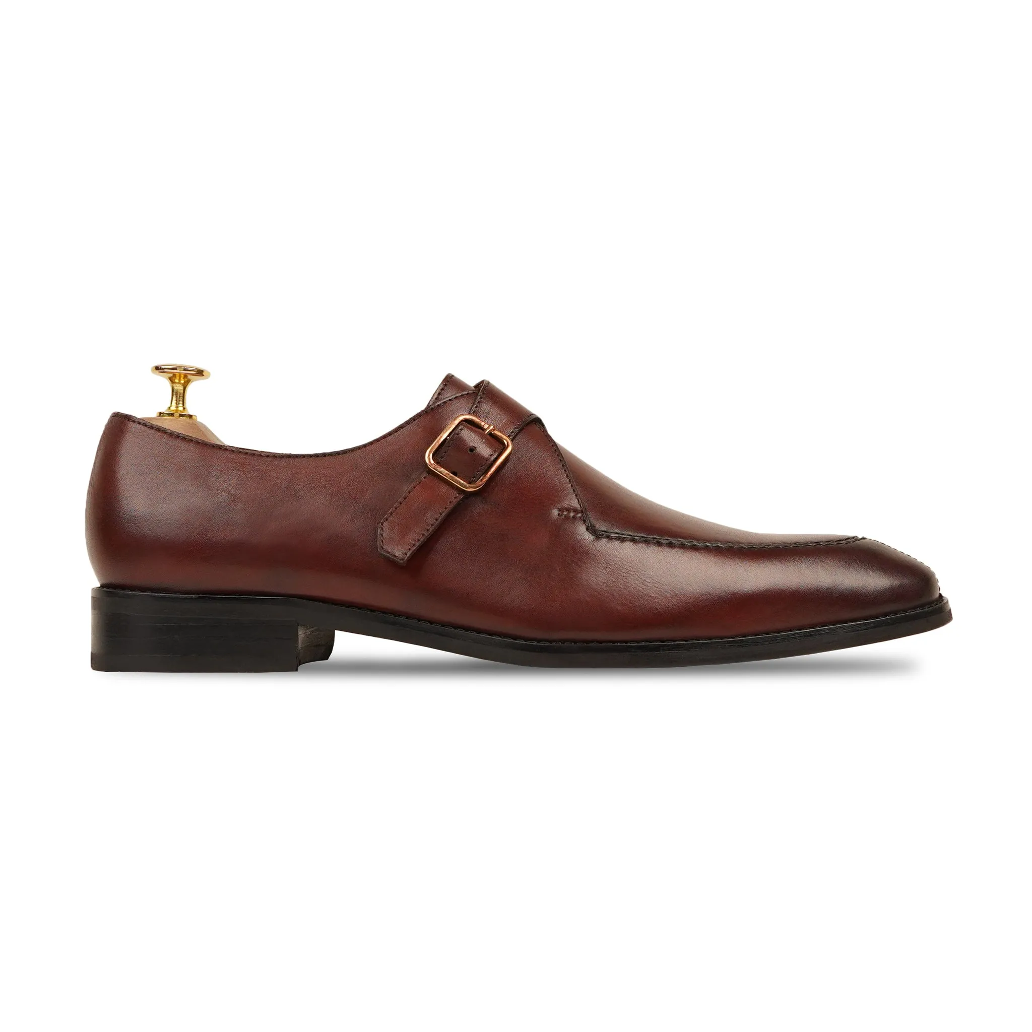 Tavistock - Men's Oxblood Calf Leather Single Monkstrap