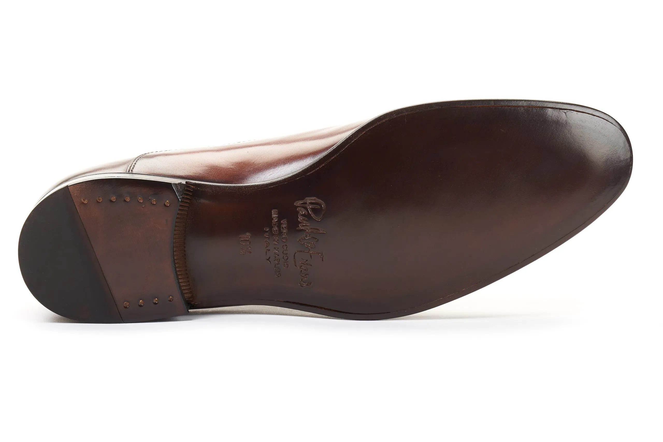 The Cagney II Stitched Cap-Toe Oxford - Brown