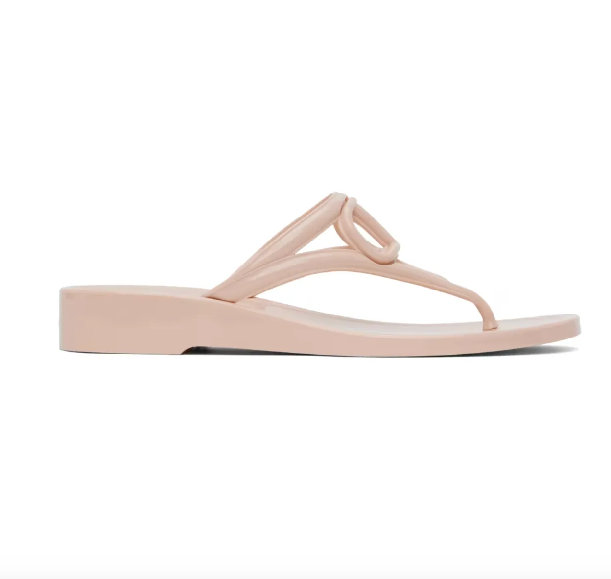 Valentino Garavani V Logo Thong Sandal