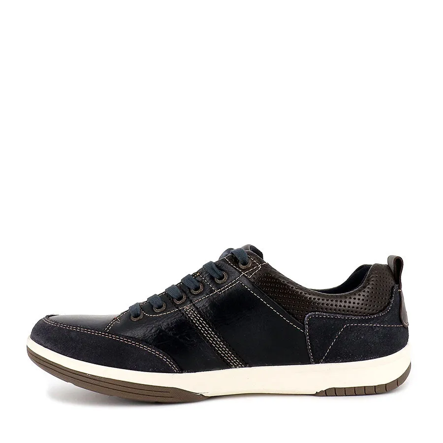 VICTOR - NAVY LEATHER