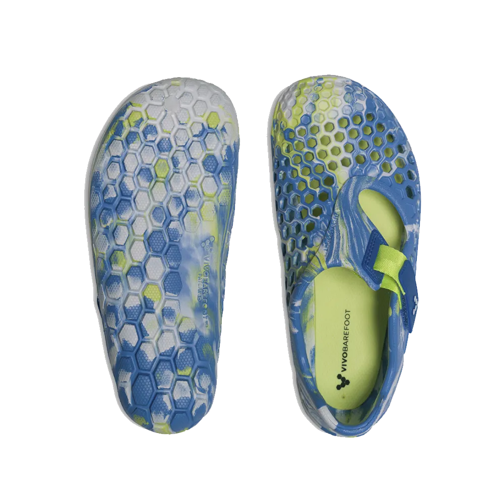 Vivobarefoot Ultra Bloom Juniors Blue Aqua