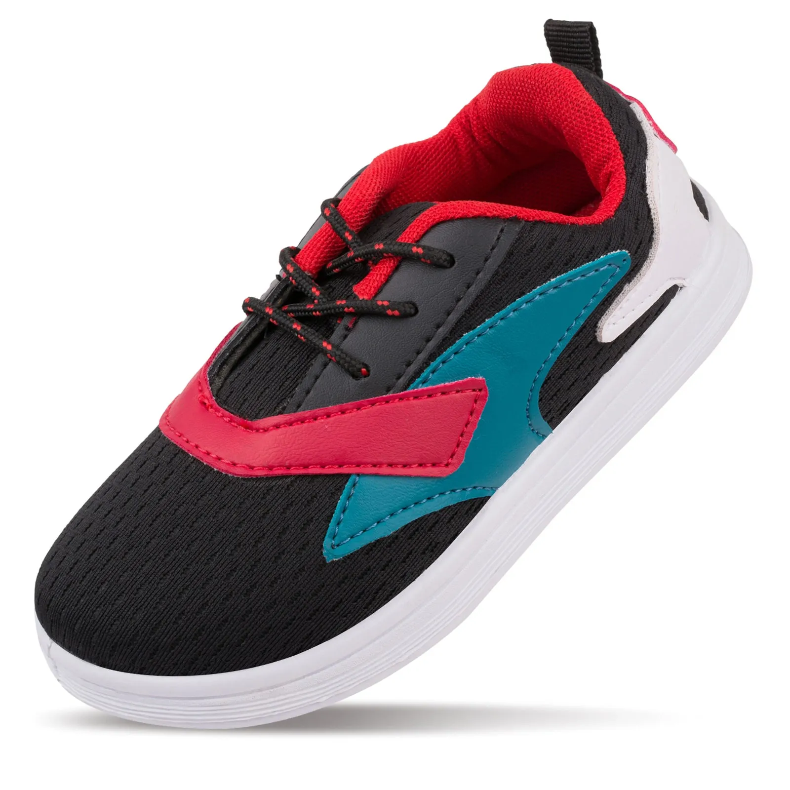 Walkaroo Kids  Shoes - WK344 Black Red