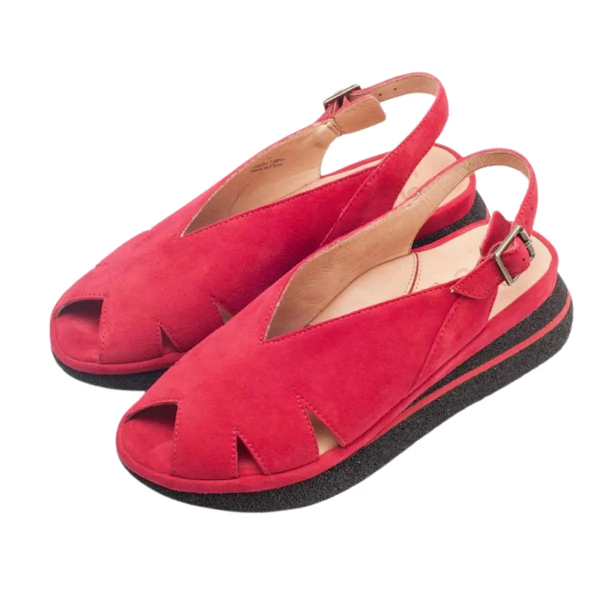 Yes Women's April Red Suede