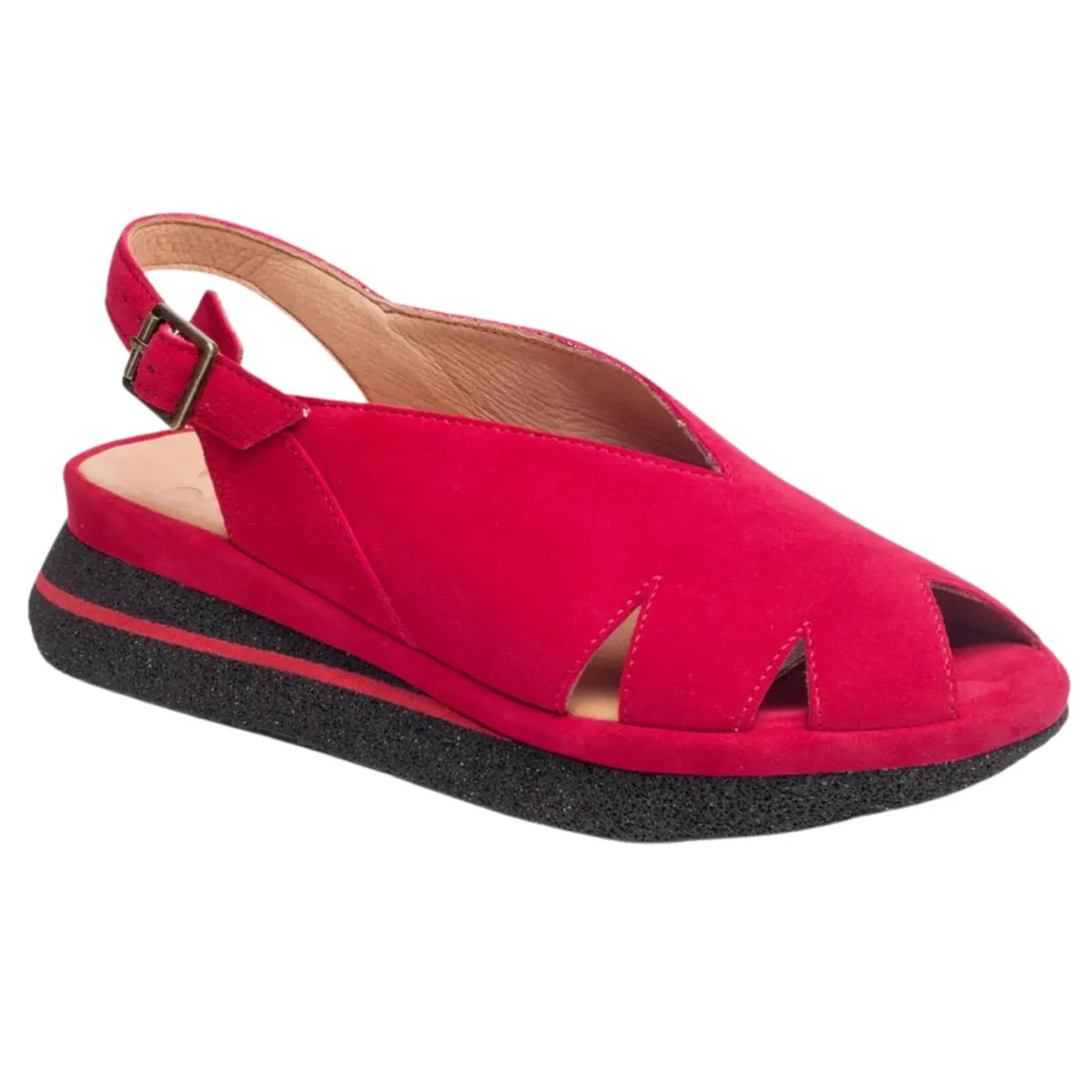 Yes Women's April Red Suede